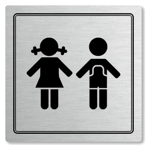 Piktogram WC společné